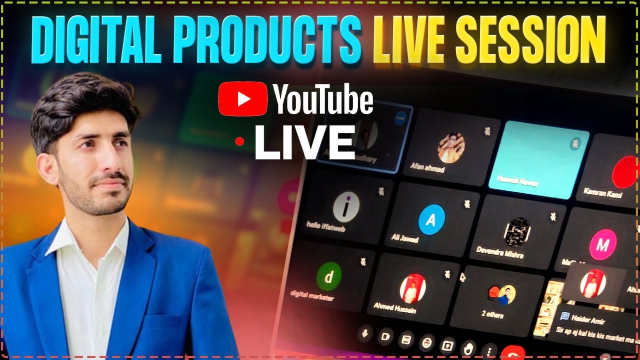 Digital products Live Session | QNA about Digital products