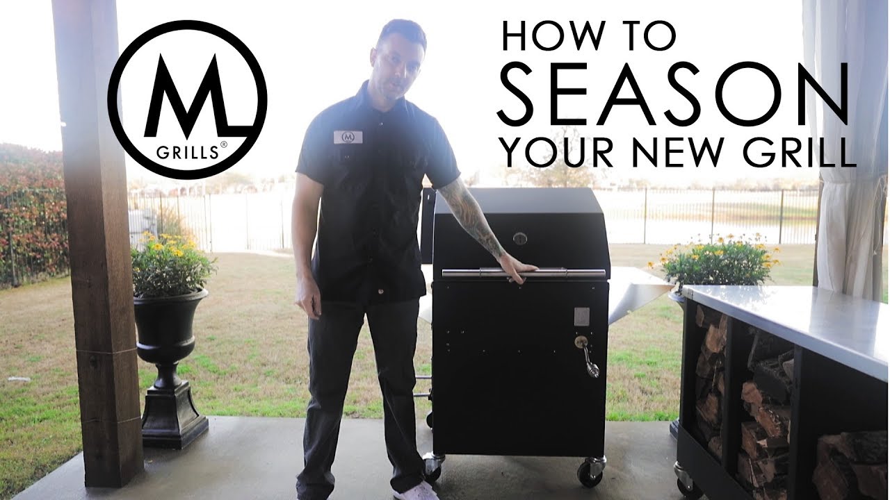 How To Season A New Grill How to season your new grill. - YouTube