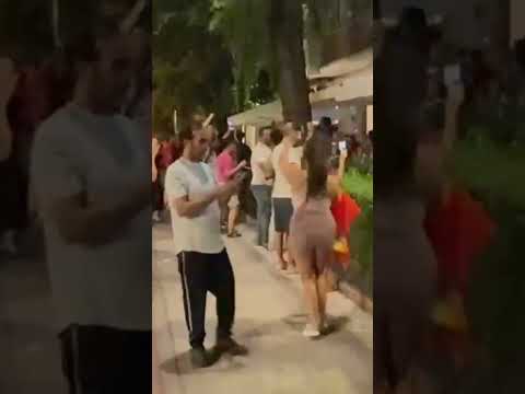 Así celebran en Madrid:  España le gana 1-0 a Argentina y se corona campeón del Mundial 2026