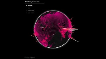 [Three.js] Simulate World Population - Optimized and animated 3D globe