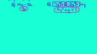4-3 Simplify Algebraic Expressions