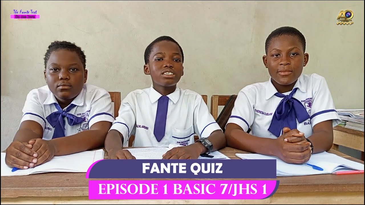 Fante Objective Questions Fante Questions and Answers Basic 7 /JHS 1 Episode 1 - YouTube