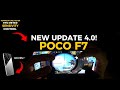 POCO F7 PUBG TEST! NEW UPDATE 4.0🤯 SUPER SMOOTH 120 FPS WITH TEMPERATURE AND FPS METER 😱