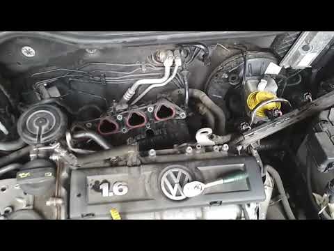 ТЕЧЬ антифриза на VW Polo 1.6