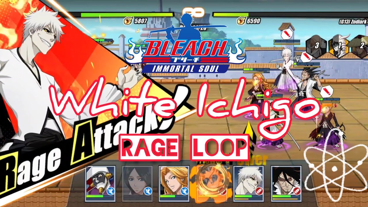 Bleach Immortal Soul White Ichigo Rage Loop YouTube