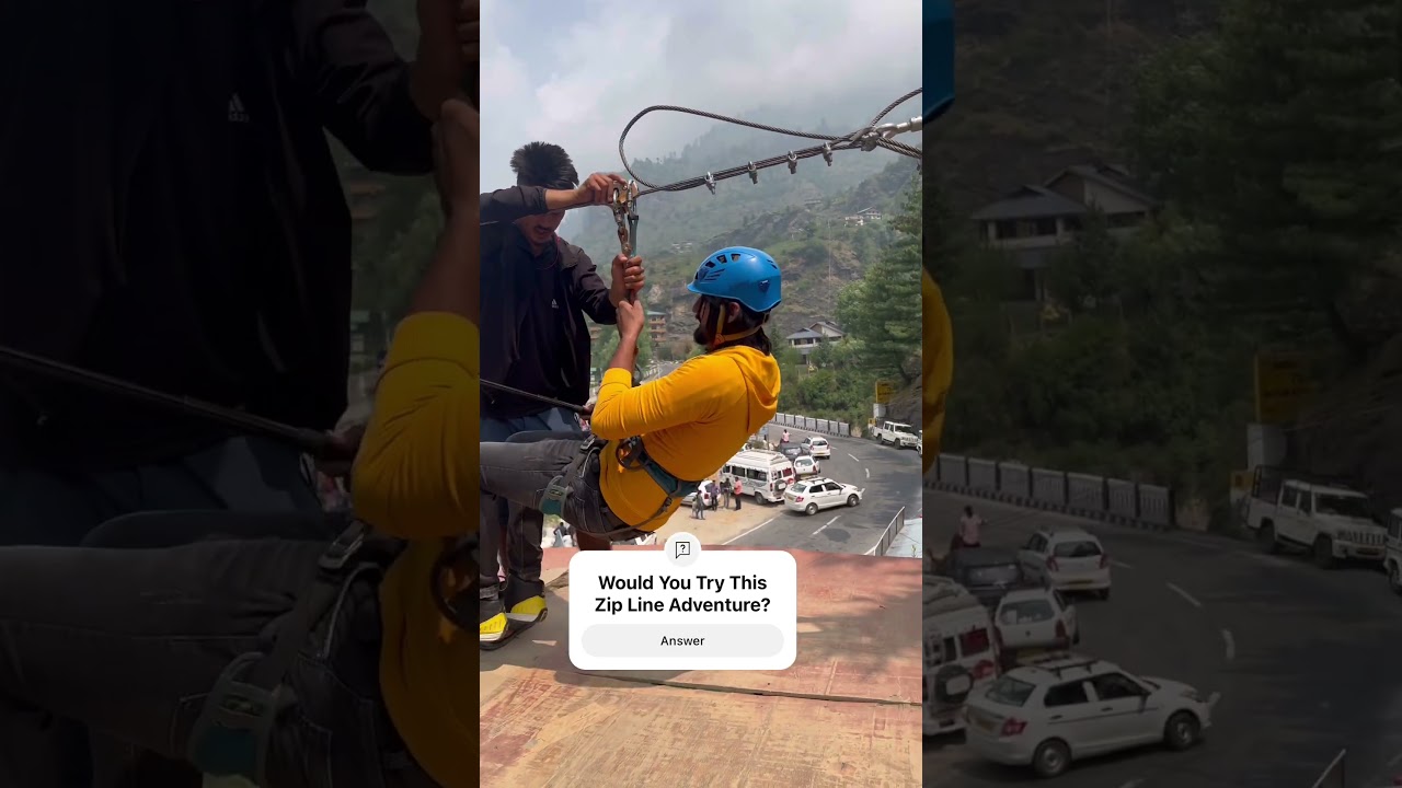 No Turning Back! Zip Line Adventure Gone Wild | Thrill Ride, Fun 