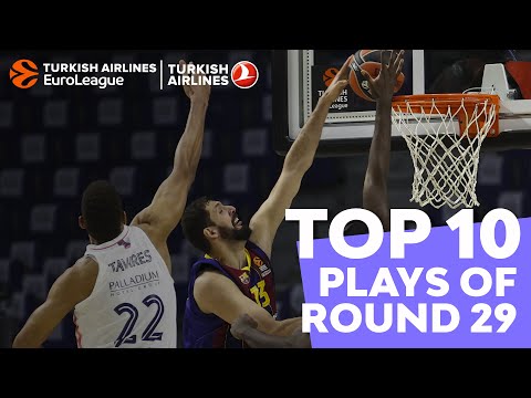 Turkish Airlines EuroLeague Regular Season Round 29 Top 10 Plays