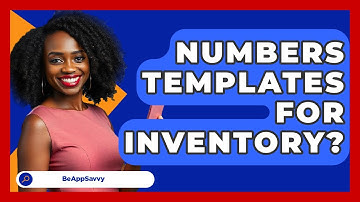 Numbers Templates For Inventory? - Be App Savvy