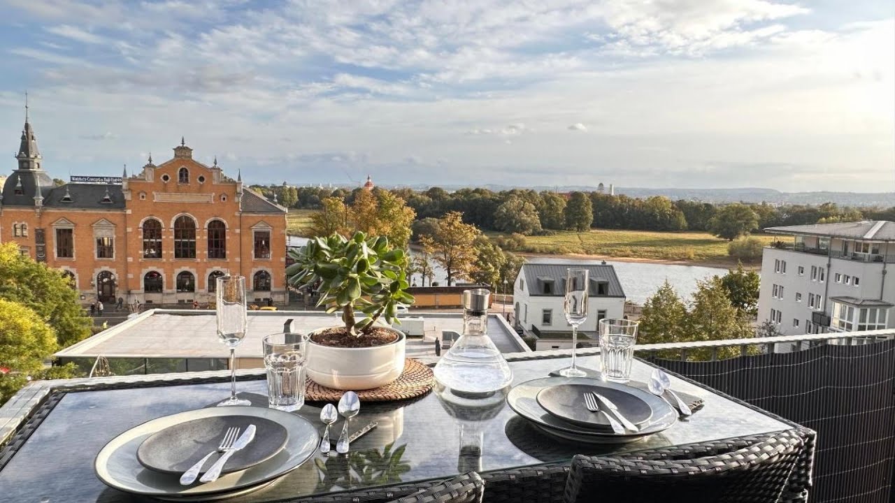 Апартаменты Oasis - Жизнь у подножия Эльбы - Балкон - Netflix - Подземная парковка | Дрезден, Гер...