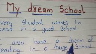 10 Lines on My Dream School // Essay on My Dream School in english Profile