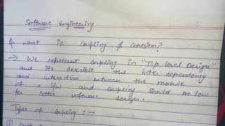 What Is Coupling and Cohesion ? | Full Explanation & Easy | Software Engineering