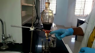Extraction of caffeine from dry tea leaves