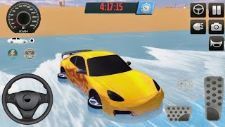 Water Car Racing Stunts: New car games 2020 Android Gameplay screenshot 3