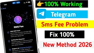 How To Fix Telegram SMS Fee Problem 2026 | Telegram Verification Code Not Received Fix