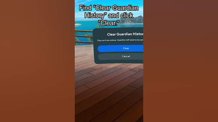 How do you clear guardian history in Oculus Meta Quest 2?