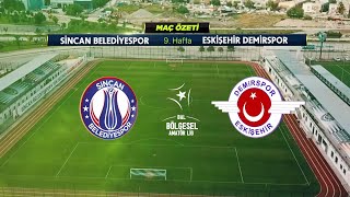 Sincan Belediyespor 3️⃣ - 1️⃣ Eskişehir Demirspor
