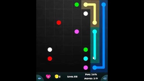 flow game facebook - 8 x 8 mania level 88 Connect the dots