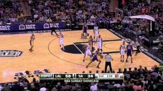 Lakers vs Spurs Full Highlights 3/6/2011