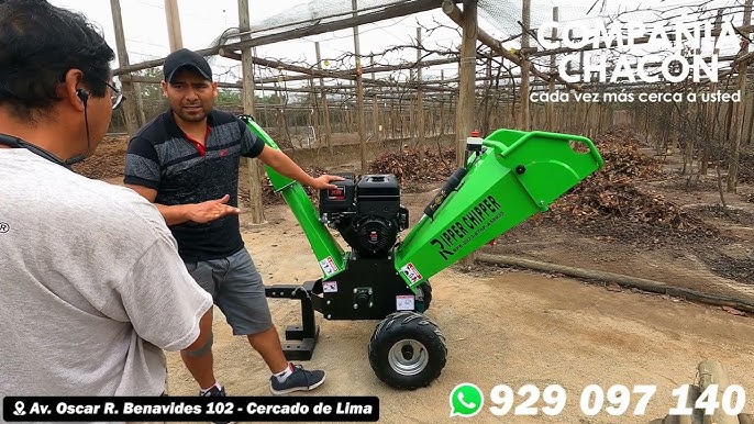 Chipeadora trituradora de ramas TRAPP JTR500G - Equipmaster.co