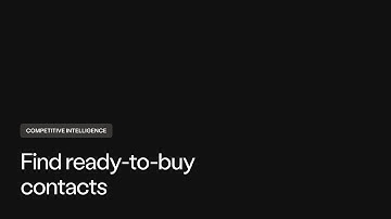 Find ready-to-buy leads with Buying Intent Signals | Amplemarket