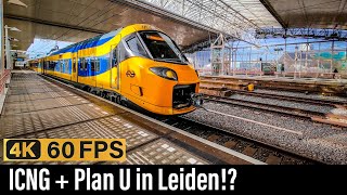 Train Cab Ride NL / ICNG and Plan U at Leiden / Den Haag HS - Leiden / ICNG / November  2023