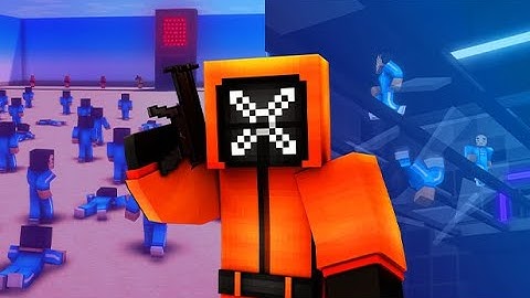 SQUID GAMES but it is Pixel Strike 3D!