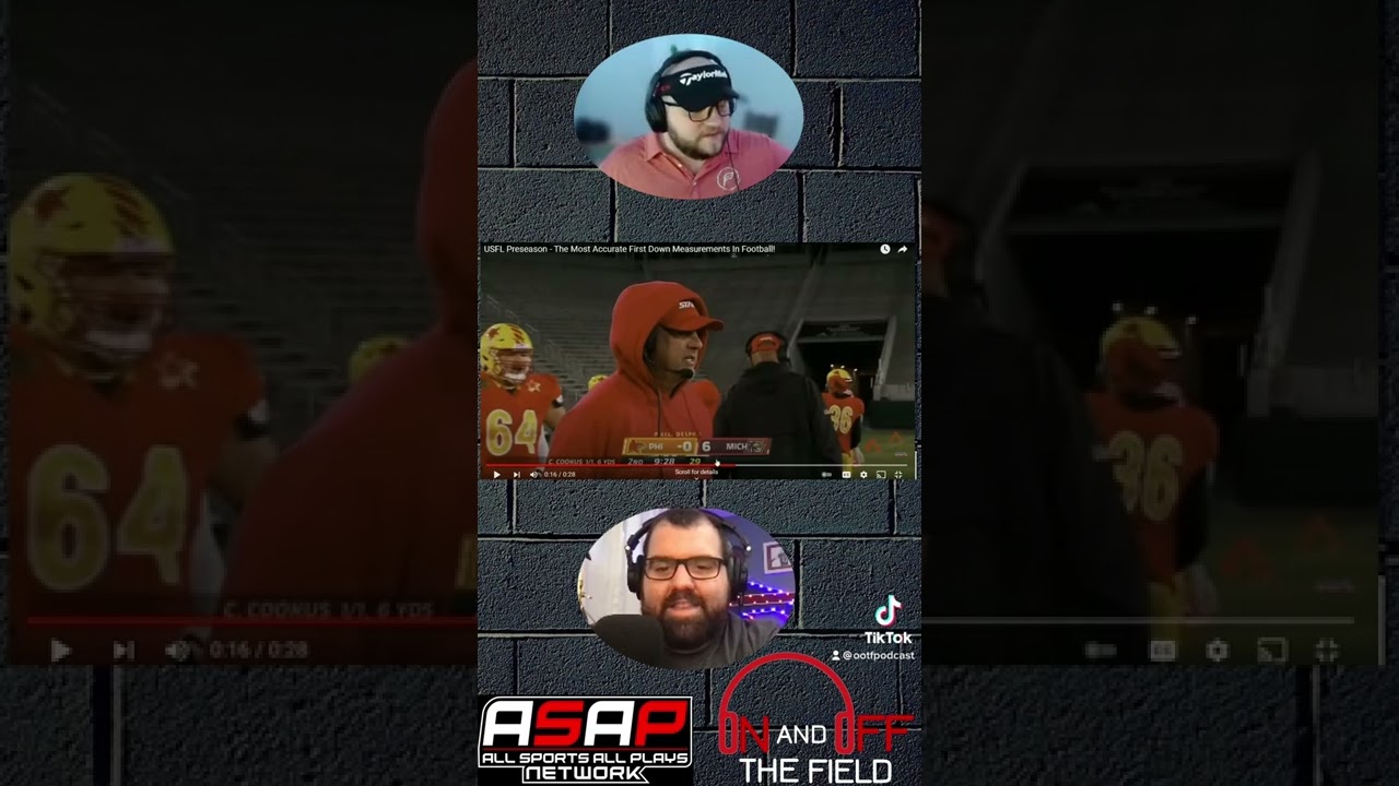 USFL First Down Technology!