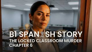 Learn Spanish Comprehensible Input B1 Mystery Story The Locked Classroom Murder Chapter 6