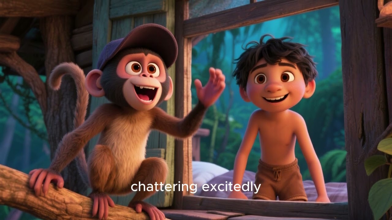 Liluo and his pet raju story in jungle life - Episode 02 | Full HD and 4k resolution