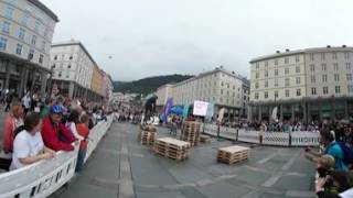 Trailsykkelshow På Torgallmenningen - 360 Graders Video