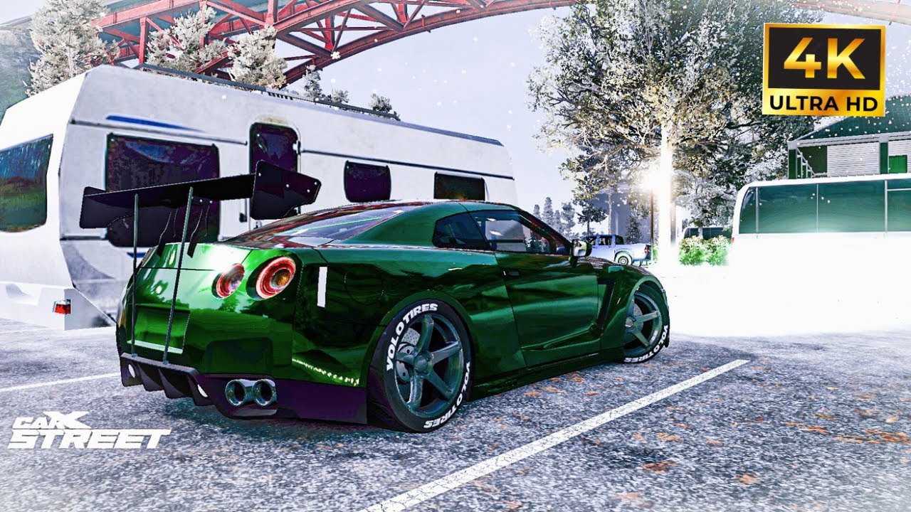 CarX Street Nissan GTR R35 (4K) Gameplay 🔥 | iPhone 13 Max Graphics ...