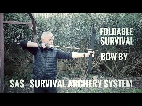 Survival Takedown Bow, Survival Bow Hunting, Folding Bow Survival