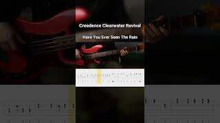 Creedence Clearwater Revival - Have You Ever Seen The Rain #basscover #bass #florainbass #tabs