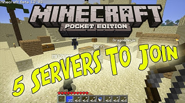 5 BEST Minecraft PE 0.7.5+ [Pocket Edition] Servers To Join!