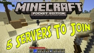 5 BEST Minecraft PE 0.7.5+ [Pocket Edition] Servers To Join! screenshot 5