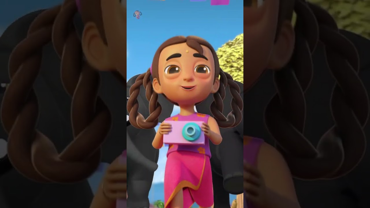 Ek Mota Hathi Gaon Ko Chala, एक मोटा हाथी, Nursery Songs for Kids 