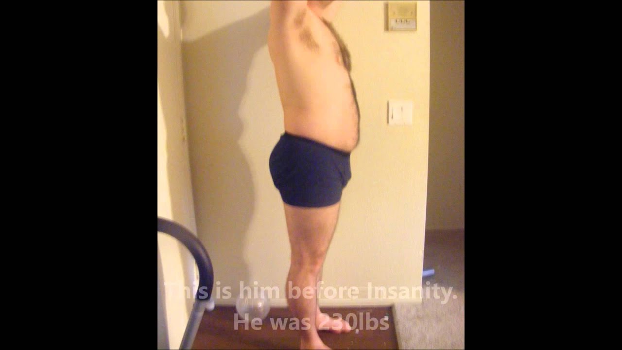 Insanity workout results