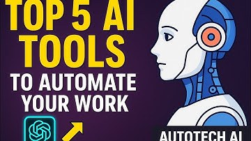 Top 5 AI Tools to Automate Your Work in 2025! (Boost Productivity)