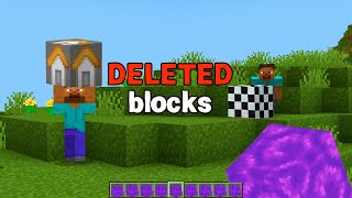31 Minecraft Items That Got Removed