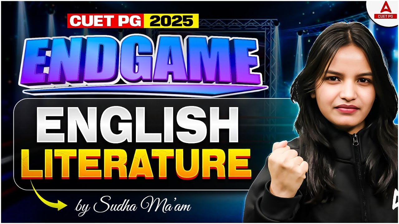 CUET PG 2025 Complete English Literature marathon In One Shot इससे बाहर कुछ नहीं! ✅