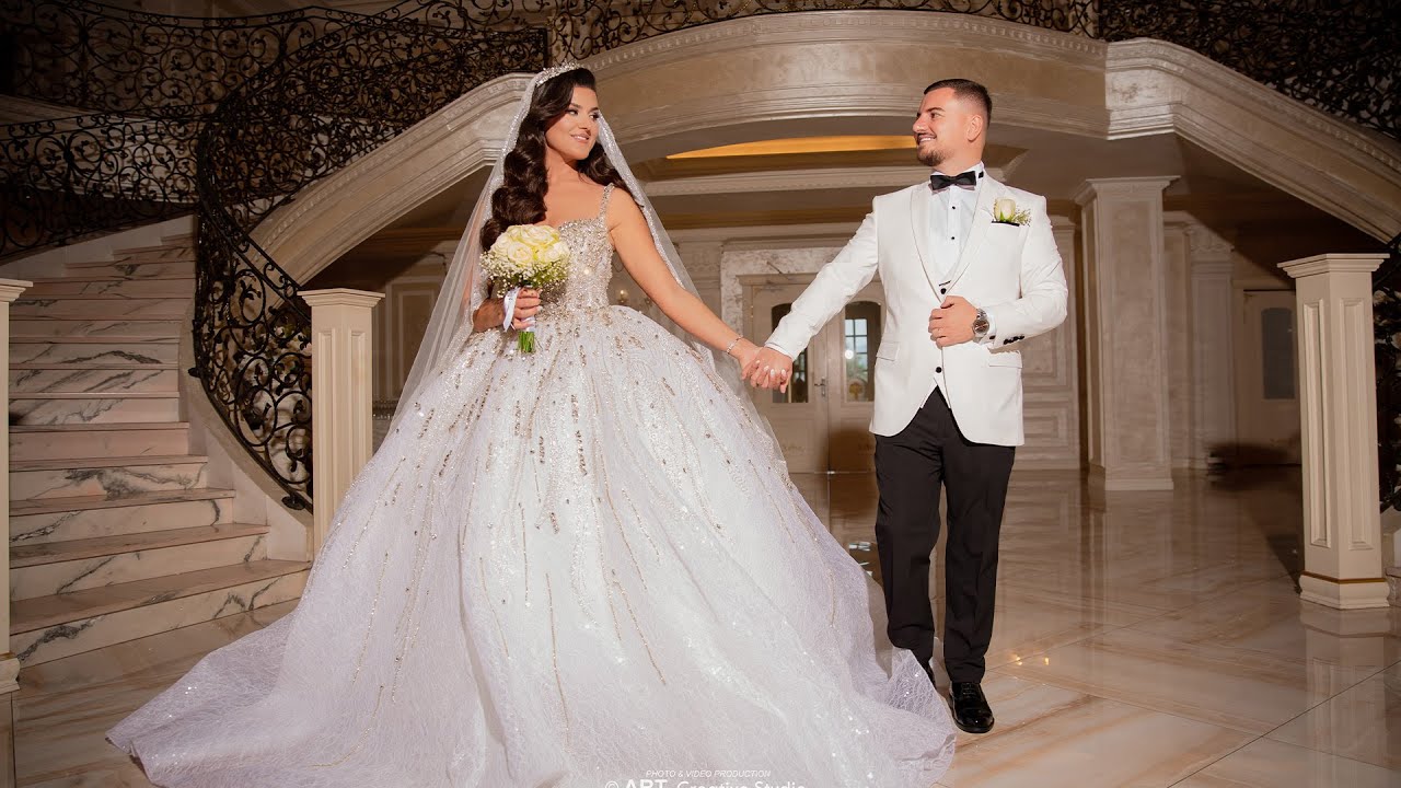 🔥Dasma Shqiptare / Andi & Agnesa / Hyrja madheshtore - Muzika Labinot Tahiri - LABI 🔥