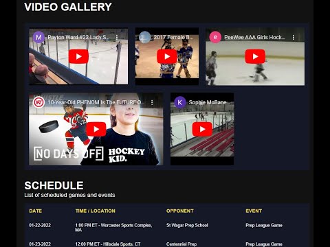How to Create Your Champs App Hockey Profile