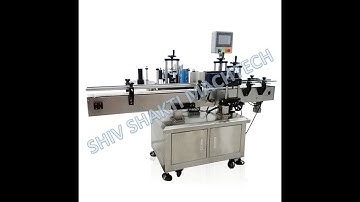 Round Bottle Sticker Labeling Machine | Servo Model