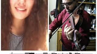 Miniatura de vídeo de "ناي البرغوثي والكمان"
