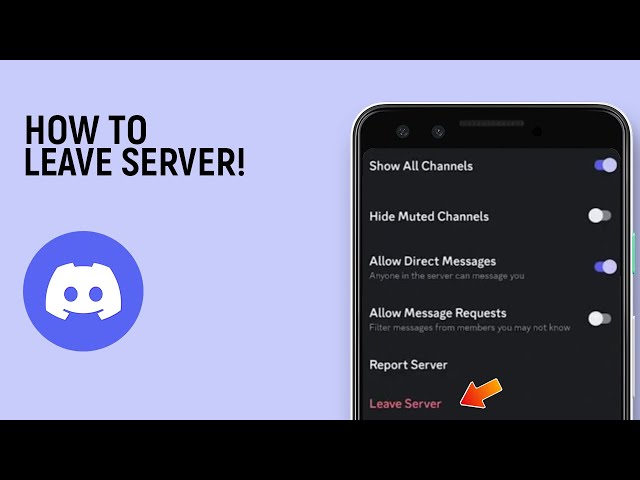 How to leave a Discord server - Android Authority