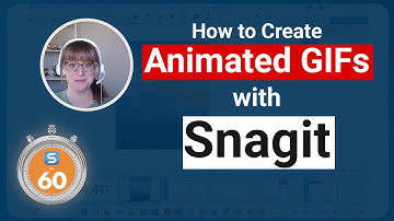 Create a GIF Easily to Find the Sweet Spot Between Images and Videos - Snagit in 60 Seconds