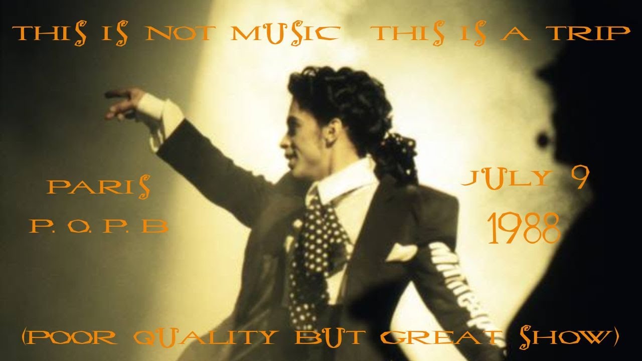 Prince – Lovesexy Tour in Paris (9 July 1988) | A Legendary Night Prince – Lovesexy Tour in Paris (9 July 1988) | A Legendary Night
