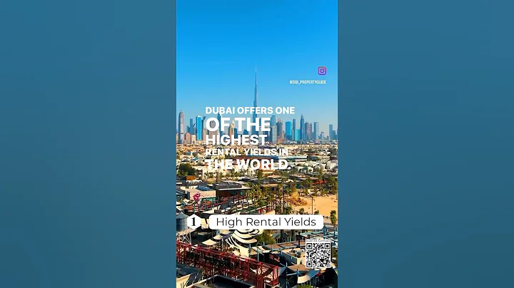 Dubai offers the highest rental yield in the world! #realestate #dubairealestate #investindubai