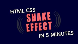 HOW TO SHAKE IMAGE IN CSS   || HOW TO SHAKE IMAGE IN HTML AND CSS IN HINDI  || B CODER