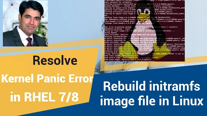 Regenerate Initramfs File in Linux | Resolve Kernel Panic Error in Redhat Enterprise Linux